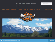 Tablet Screenshot of montanahuntingfishingadv.com